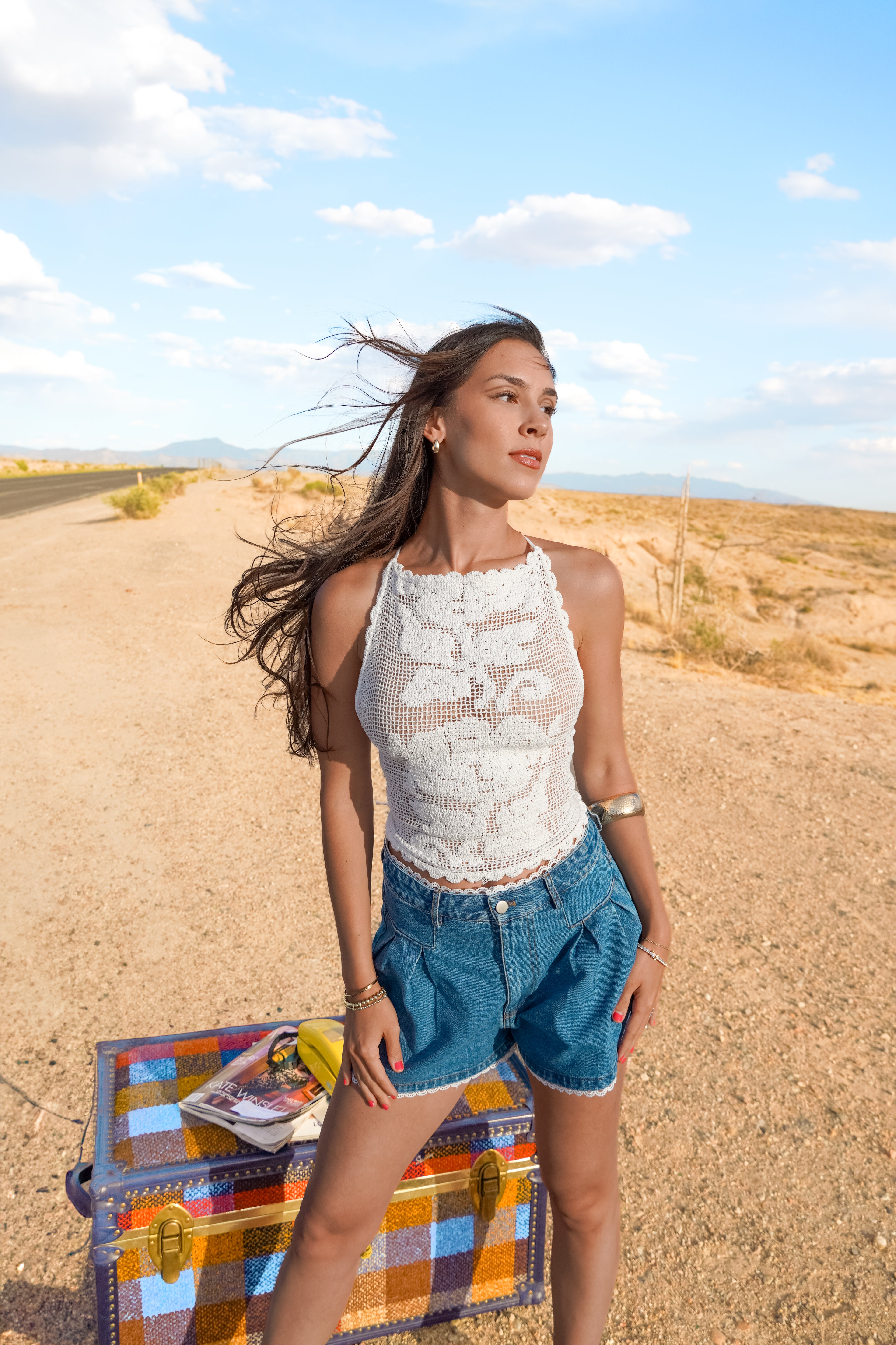 The Stevie Crochet Tank